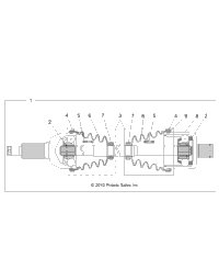 Drive Train, Rear Half Shaft