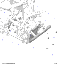 Chassis, Mounting, Front Gearcase And Bumper Mounting