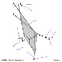 Body, Side Nets R22maa57b1/Eb5/B9