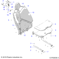 Body, Seat Asm., Rear, Standard Z20r4e92ah/Bh/At/Bt
