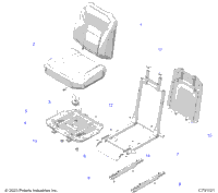 Body, Seat Asm., Driver
