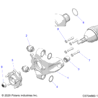 Suspension, Rear Carrier And Hub