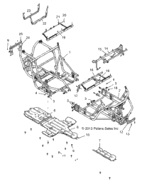 Chassis, Main Frame And Skid Plates