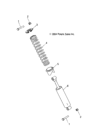 Rear Shock R05rf50aa/Ab (4995359535D08)