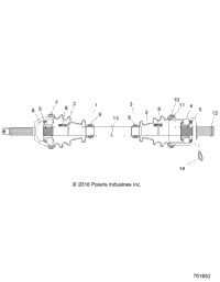 Drive Train, Front Drive Shaft