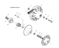 Drive Train, Secondary Clutch