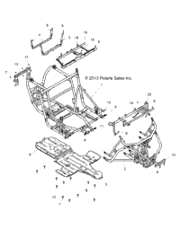 Chassis, Main Frame And Skid Plates