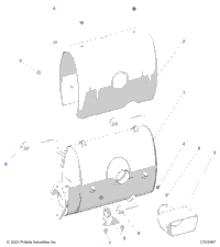 Engine, Exhaust System, Silencer And Related