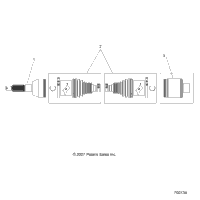 Drive Train, Mid Drive Shaft