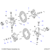 Suspension, Front Hub