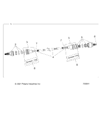 Drive Train, Half Shaft, Rear