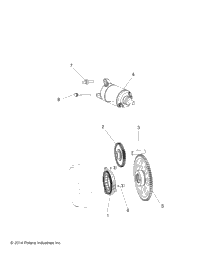 Engine, Starter Drive