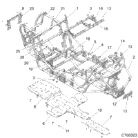 Chassis, Main Frame And Skid Plates