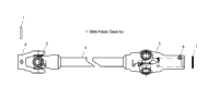 Prop Shaft, Front /Ab/Ac/Ad/Ae/Af