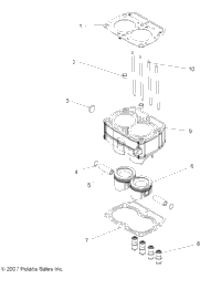 Engine, Piston & Cylinder