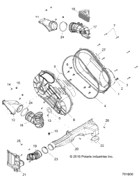 Drive Train, Clutch Cover