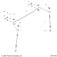 Suspension, Rear Stabilizer Bar