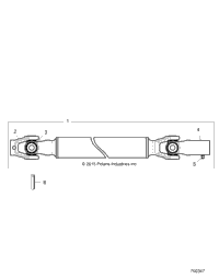 Drive Train, Front Prop Shaft R16rted1e1