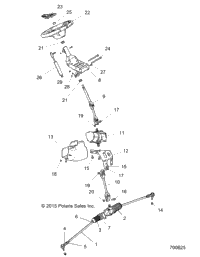 Steering, Power Steering Asm