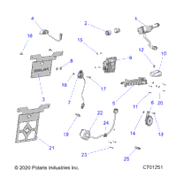 Electrical Components, And License Plate