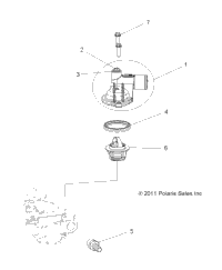 Engine, Thermostat & Cover