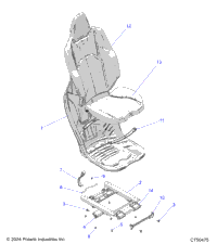 Body, Seat Asm. Passenger