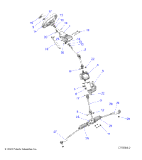 Steering, Power Steering Asm