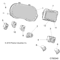 Electrical, Dash Instuments R19rre99f1/Fc/Sc1/Scc/Sfc/F1/Sj1/Pcc/Pfc
