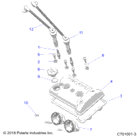 Engine, Throttle Body And Valve Cover