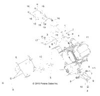Engine, Mounting