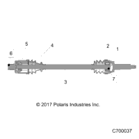 Drive Train, Rear Half Shaft