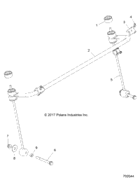 Suspension, Stabilizer Bar, Front