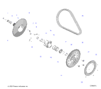 Drive Train, Secondary Clutch