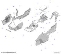 Body, Center Console G24g2k99a/99B