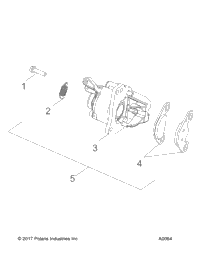 Brakes, Caliper, Rear
