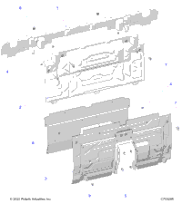 Body, Rear Closeoff, Side Panels