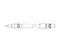 Mid Driveshaft C11rf50aa