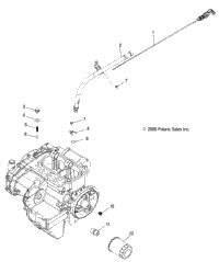 Engine, Oil Filter & Dipstick