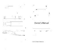 References, Tool Kit & Owners Manual