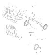 Engine, Camshaft & Driving Gear