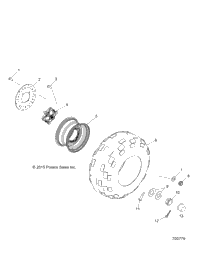 Wheels, Rear, Steel R23maa57p1
