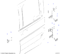 Body, Door Mounting, Rear