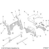 Chassis, Mounting, Front Gearcase