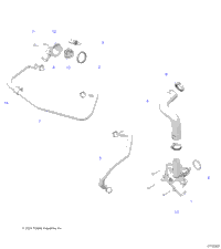 Engine, Waterpump And Bypass