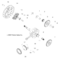 Engine, Crankshaft & Piston