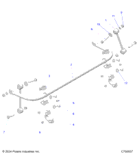 Suspension, Stabilizer Bar, Rear