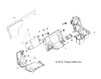 Body, Seat Divider