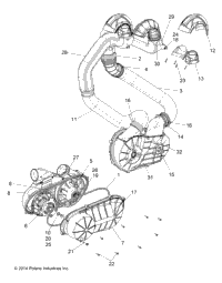 Drive Train, Clutch Cover And Ducting Z15vde99al
