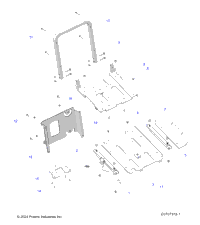 Body, Seat Slider Drivers Seat