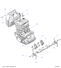Engine, Mounting & Long Block
